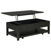 Best Furniture Outlet - Coaster - Payne 48-inch Mobile Lift Top Coffee Table Distressed Java - 710565