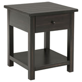 Best Furniture Outlet - Coaster - Payne 1-drawer Wood End Table with Shelf Distressed Java - 710567