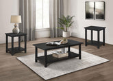 Best Furniture Outlet - Coaster - Payne 3-piece Coffee and End Table Set Distressed Java - 710568-S3A