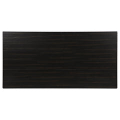 Payne Wood Coffee Table with Shelf Distressed Java