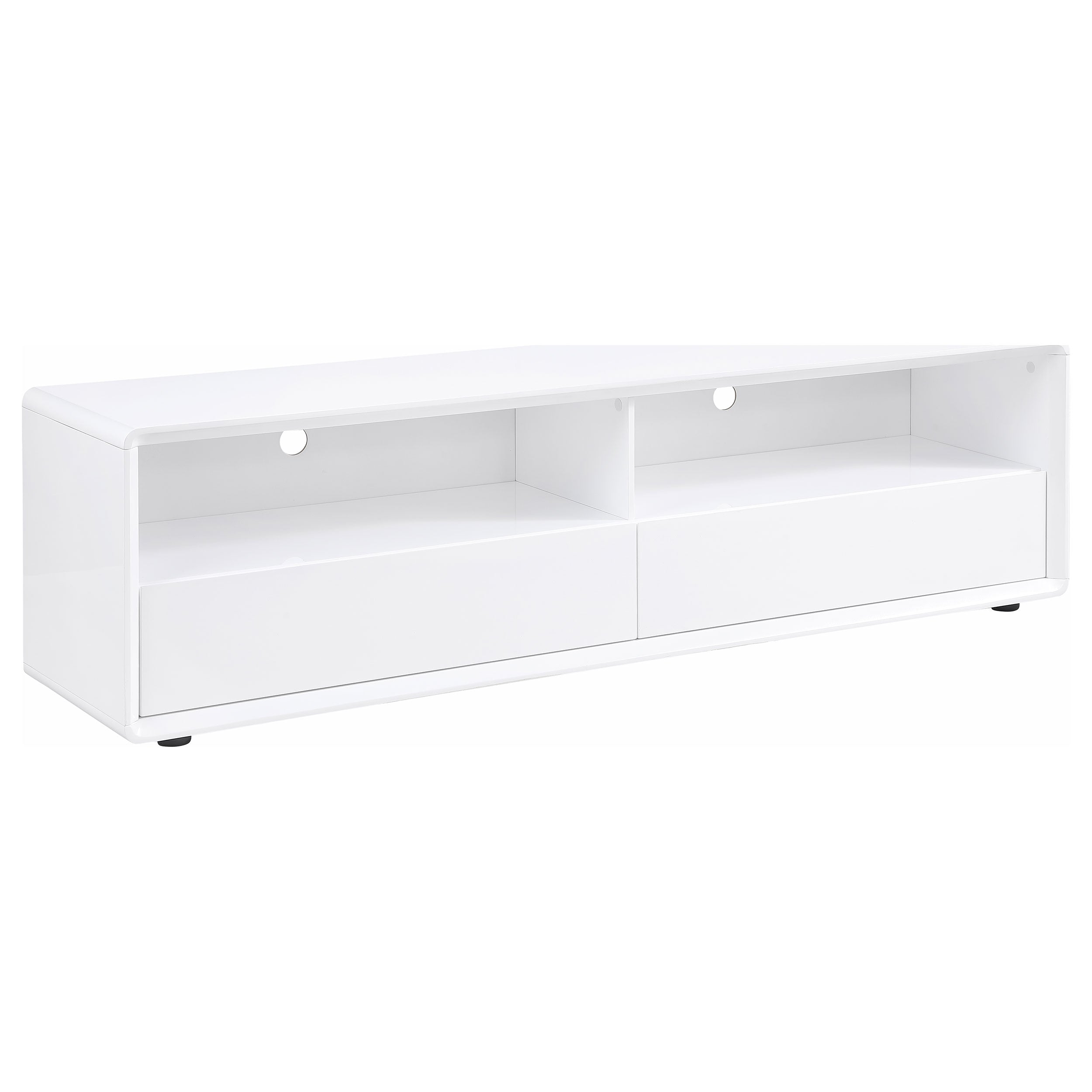 Best Furniture Outlet - Coaster - Ellice 71-inch TV Stand Media Console White - 710750