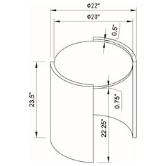 Gladstone 2-piece Coffee and End Table Set Distressed Grey