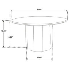 Cayenne Solid Mango Wood Cocktail Coffee Table Walnut