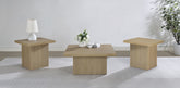Best Furniture Outlet - Coaster - Devar 3-piece Square Cocktail Coffee End Table Set Latte - 710918-S3