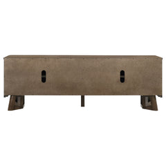 Trotter 71-inch 4-Door Wood TV Stand Media Console Brown