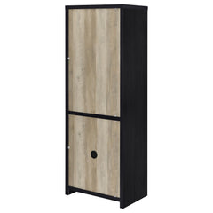 Denison 3-piece Entertainment Center 79-inch TV Stand Black