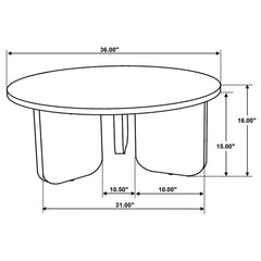 Dale 2-piece Solid Wood Coffee and End Table Set Brown