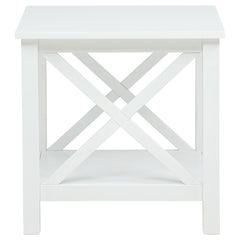 Skyview 3-piece Rectangular Lift Top Coffee Table Set White