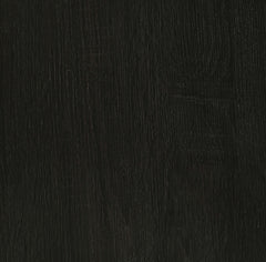 Dacre Round Engineered Wood Top Side End Table Dark Charcoal
