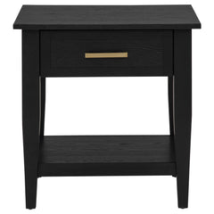 Lindenton 3-piece Wood Lift-Top Coffee and End Table Set Black