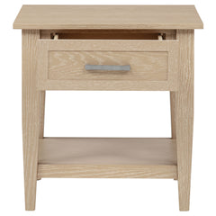 Lindenton 1-drawer Wood Occasional Side End Table Blonde