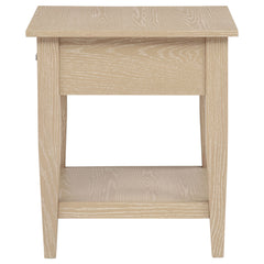 Lindenton 1-drawer Wood Occasional Side End Table Blonde