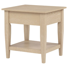 Lindenton 1-drawer Wood Occasional Side End Table Blonde