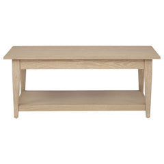 Lindenton 3-piece Wood Lift-Top Coffee and End Table Set Blonde