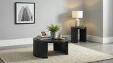 Best Furniture Outlet - Coaster - Sweeney 2-piece Coffee and End Occasional Table Set Black - 722828-S2