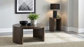 Best Furniture Outlet - Coaster - Sweeney 2-piece Coffee and End Occasional Table Set Dark Walnut - 722838-S2