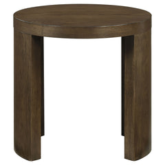 Sweeney 2-piece Coffee and End Occasional Table Set Dark Walnut