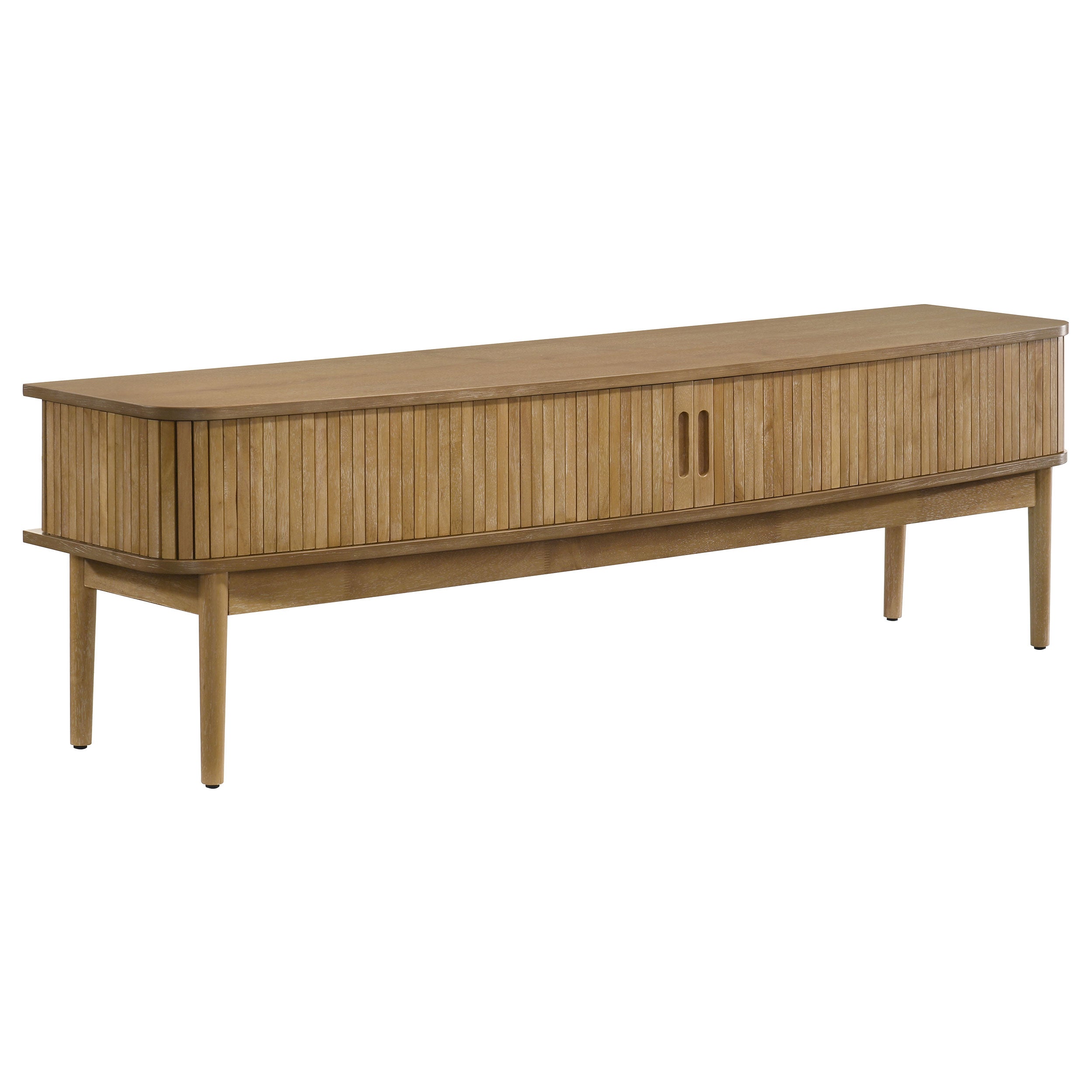 Best Furniture Outlet - Coaster - Croyden 71-inch TV Stand Media Console Weathered Natural - 722923