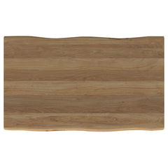 Zander Rectangular Wood Top Coffee Table Natural Brown