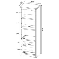 Laughlin 3-piece Entertainment Center TV Stand White
