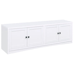Best Furniture Outlet - Coaster - Laughlin 4-door Engineered Wood 78-inch TV Stand White - 724113