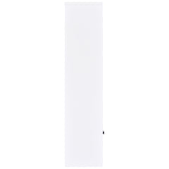 Laughlin 4-shelf Engineered Wood Media Tower White
