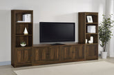 Best Furniture Outlet - Coaster - Laughlin 3-piece Entertainment Center TV Stand Dark Pine - 724123-SET