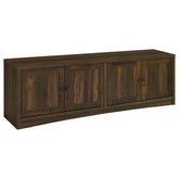 Best Furniture Outlet - Coaster - Laughlin 4-door Engineered Wood 78-inch TV Stand Dark Pine - 724123