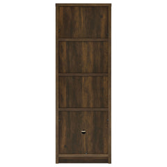 Laughlin 3-shelf Engineered Wood Media Tower Dark Pine