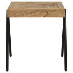 Avery 2-piece Solid Mango Coffee and End Table Set Natural
