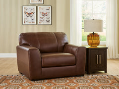 Best Furniture Outlet - Ashley Furniture - Brogliano Living Room - Chair and a Half / Canyon - PC7290723