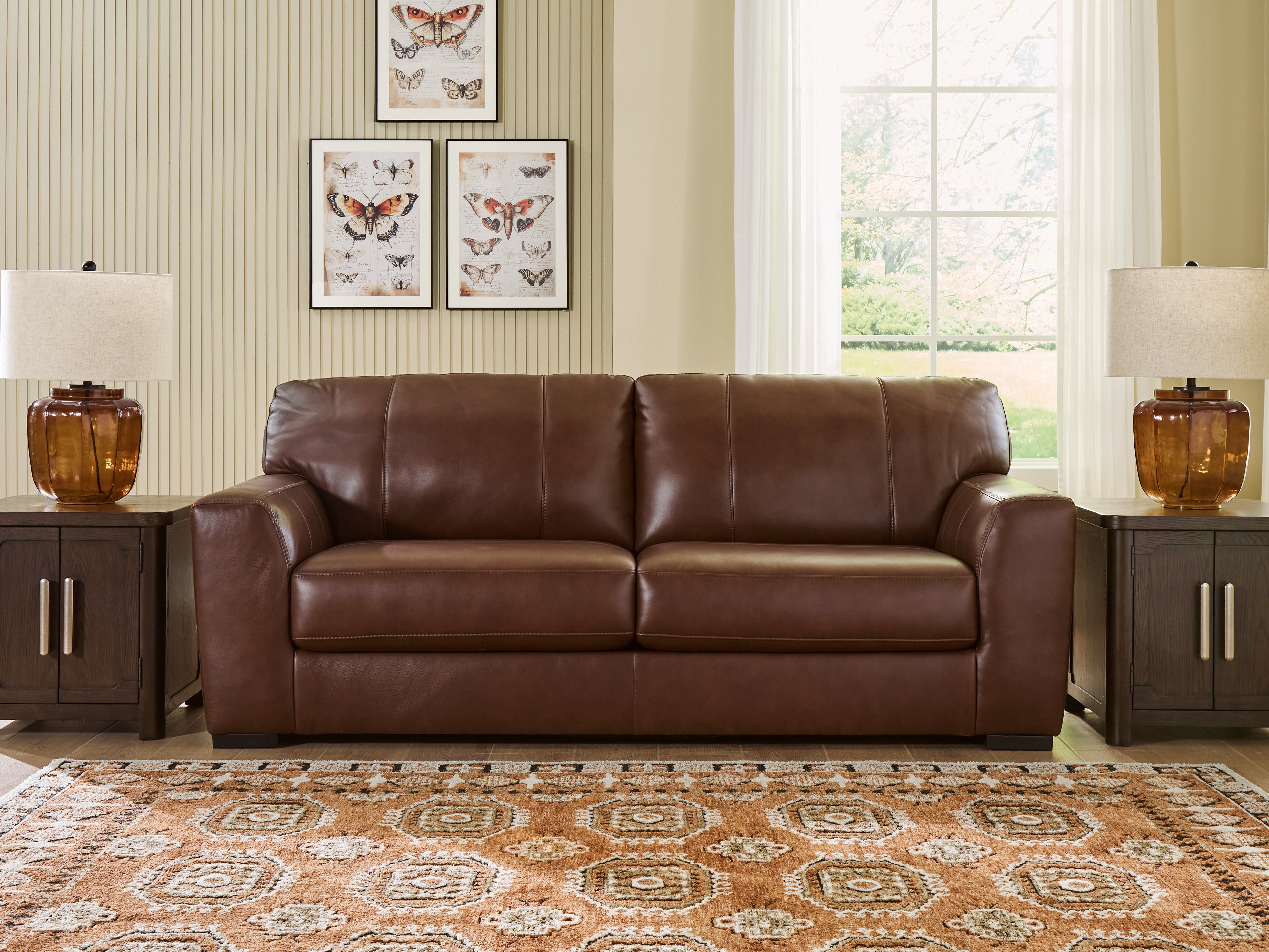 Best Furniture Outlet - Ashley Furniture - Brogliano Living Room - Sofa / Canyon - PC7290738