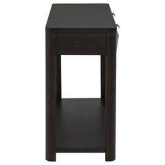 Marcelo Sofa Console Table with 2 Drawers and Shelf Coffee