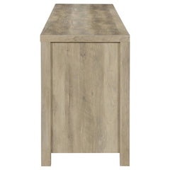 Madra 2-door Engineered Wood 79-inch TV Stand Distressed Pine