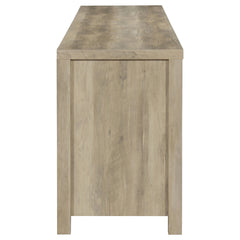 Madra 2-door Engineered Wood 79-inch TV Stand Distressed Pine