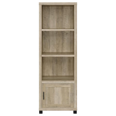 Sachin 3-piece 79-inch TV Entertainment Center Antique Pine