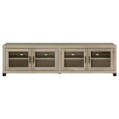 Sachin 3-piece 79-inch TV Entertainment Center Antique Pine