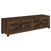 Best Furniture Outlet - Coaster - Sachin 4-door Engineered Wood 79-inch TV Stand Dark Pine - 736293