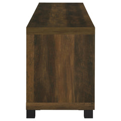 Sachin 4-door Engineered Wood 79-inch TV Stand Dark Pine