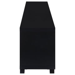 Sachin 3-piece Entertainment Center 79-inch TV Stand Black