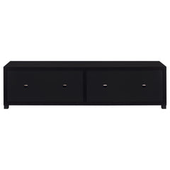 Sachin 3-piece Entertainment Center 79-inch TV Stand Black
