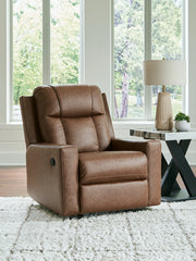 Best Furniture Outlet - Ashley Furniture - Mackmenville Living Room - Zero Wall Recliner / Caramel - 7471429