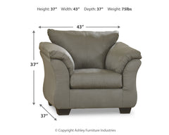 Darcy Sofa, Chair and Ottoman