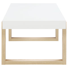 Pala 3-piece Coffee and End Table Set White High Gloss