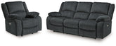 Best Furniture Outlet - Ashley Furniture - Draycoll Power Reclining Sofa and Power Recliner - Power Reclining Sofa and Power Recliner - 76504U11