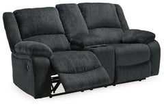 Draycoll Reclining Loveseat with Console and Recliner