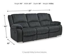 Draycoll Reclining Sofa and Recliner
