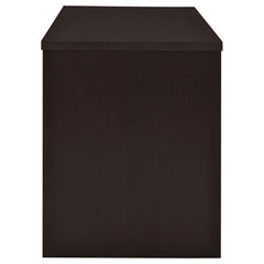 Irving 47-inch 2-drawer Office Computer Desk Cappuccino