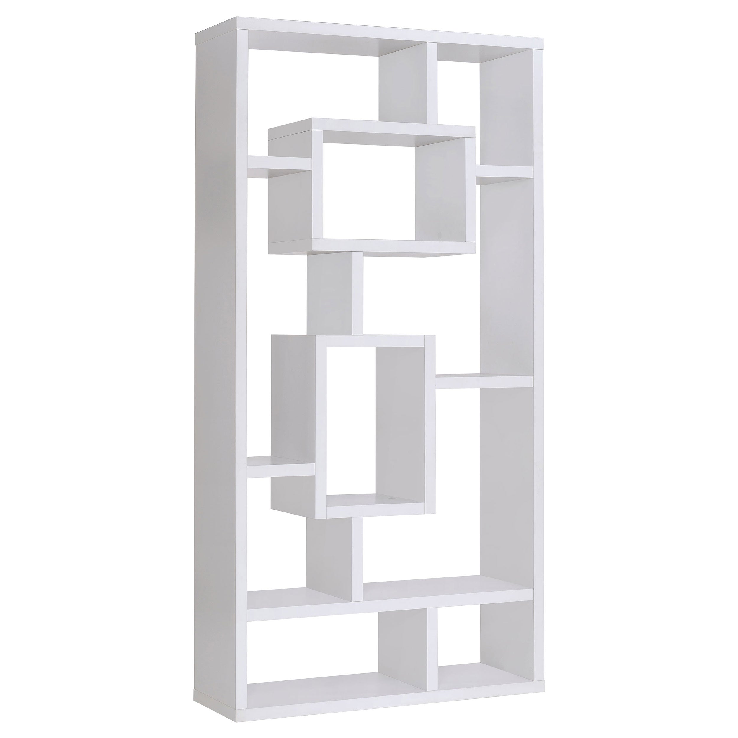 Best Furniture Outlet - Coaster - Corey 71-inch 8-shelf Bookshelf White - 800157
