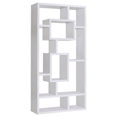 Best Furniture Outlet - Coaster - Corey 71-inch 8-shelf Bookshelf White - 800157
